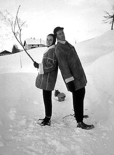 33-2280 Audrey Hepburn and Mel Ferrer