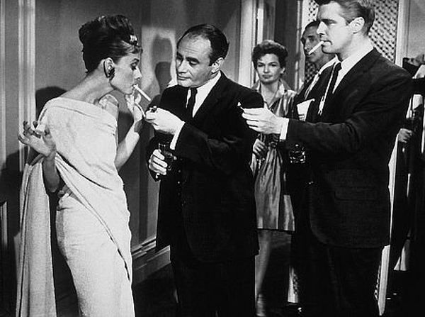 5596-3 "Breakfast At Tiffany's" Audrey Hepburn and George Peppard