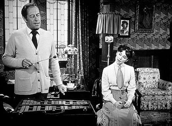 5734-68 "Paris When It Sizzles" William Holden and Audrey Hepburn 1963 Paramount