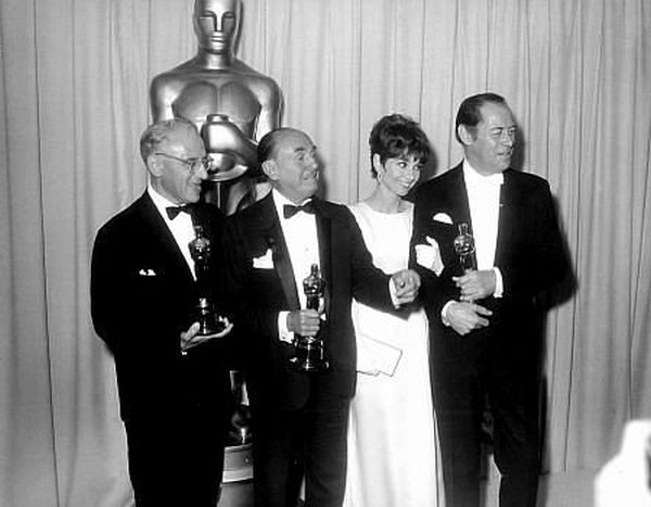 "Academy Awards: 37th Annual," George Cukor, Audrey Hepburn.