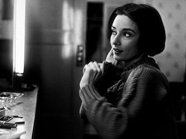 Audrey Hepburn and Mel Ferrer in Los Angeles, CA, 1957.