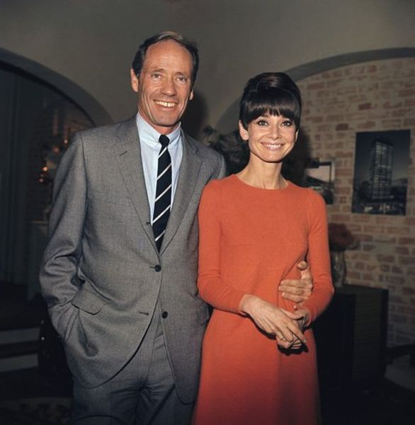 Audrey Hepburn and Mel Ferrer