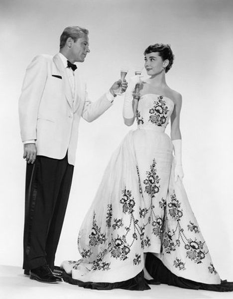 Audrey Hepburn and William Holden from "Sabrina"