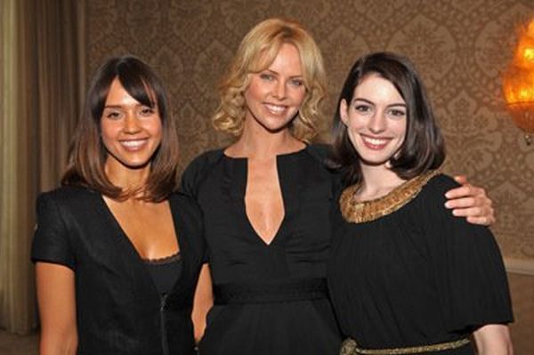 Charlize Theron, Anne Hathaway and Jessica Alba