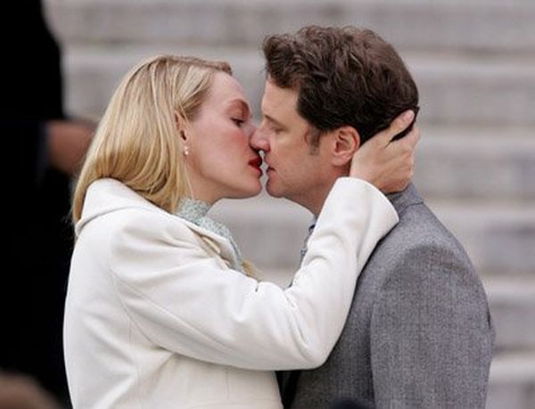 Colin Firth and Uma Thurman at event of The Accidental Husband