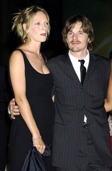 Ethan Hawke and Uma Thurman at event of Training Day