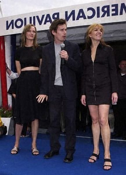 Ethan Hawke, Uma Thurman and Natasha Richardson