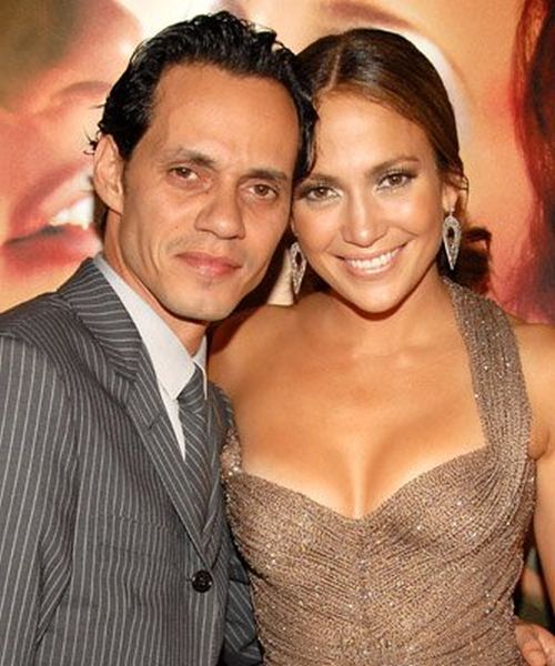 Jennifer Lopez and Marc Anthony at event of El cantante