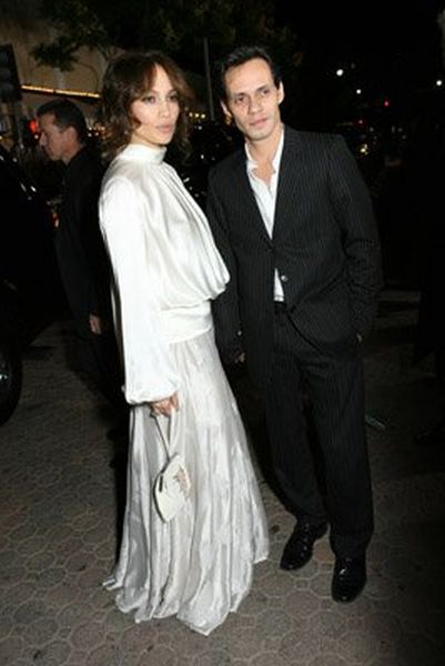 Jennifer Lopez and Marc Anthony at event of The Pursuit of Happyness
