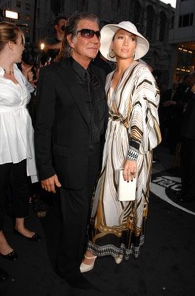 Jennifer Lopez and Roberto Cavalli