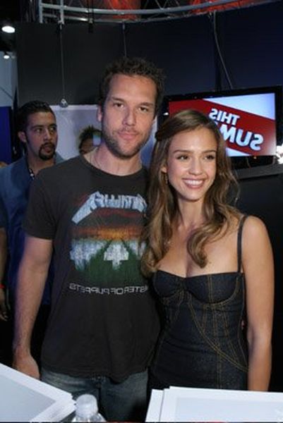 Jessica Alba and Dane Cook at event of Good Luck Chuck