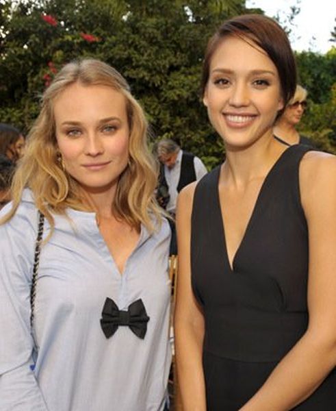 Jessica Alba and Diane Kruger