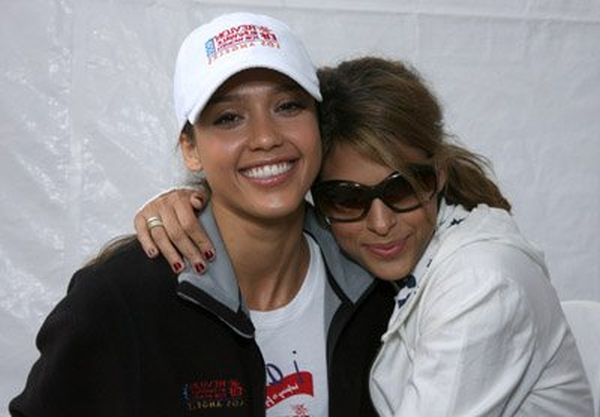 Jessica Alba and Eva Mendes