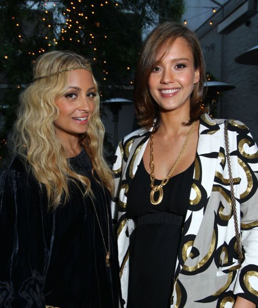 Jessica Alba and Nicole Richie