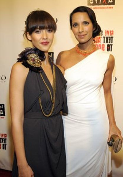 Jessica Alba and Padma Lakshmi