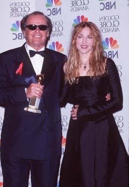 Madonna and Jack Nicholson