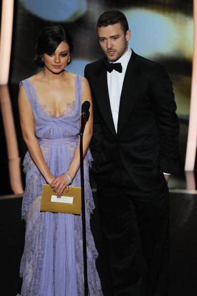 Mila Kunis and Justin Timberlake