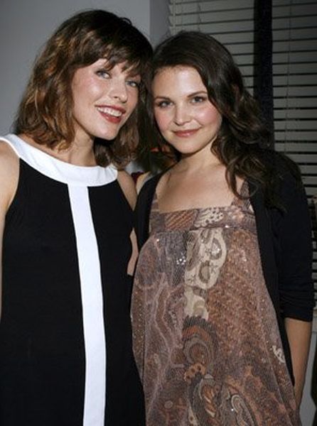 Milla Jovovich and Ginnifer Goodwin