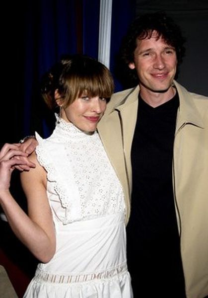 Milla Jovovich and Paul W.S. Anderson at event of Resident Evil