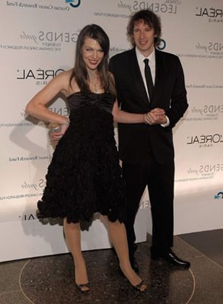 Milla Jovovich and Paul W.S. Anderson