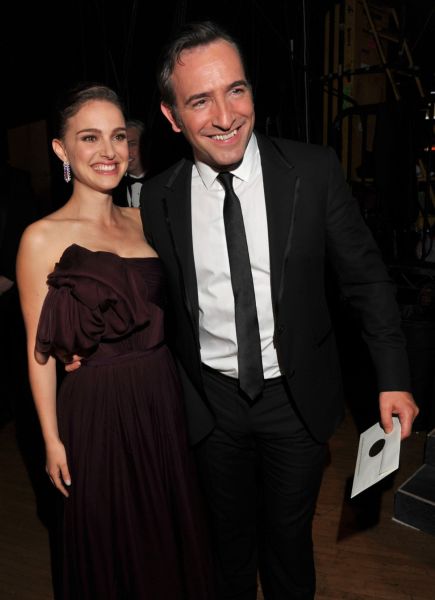 Natalie Portman and Jean Dujardin