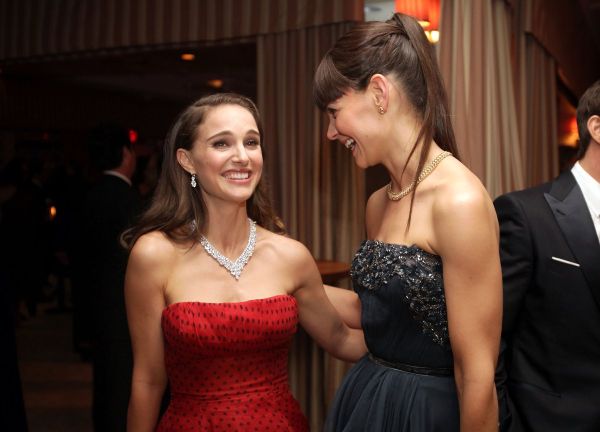 Natalie Portman and Katie Holmes