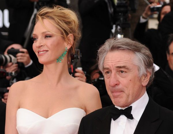 Robert De Niro and Uma Thurman