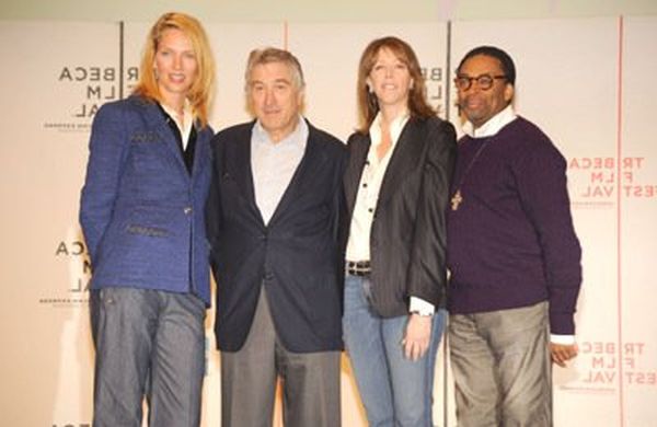 Robert De Niro, Uma Thurman, Spike Lee and Jane Rosenthal