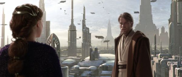 Still of Ewan McGregor and Natalie Portman in Star Wars: Episode III - Revenge of the Sith