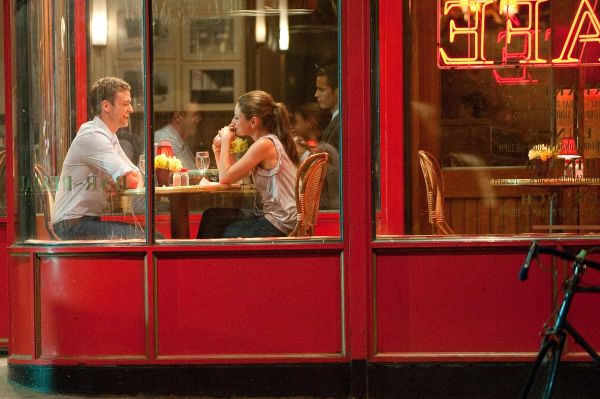 Still of Mila Kunis and Justin Timberlake in Friends with Benefits