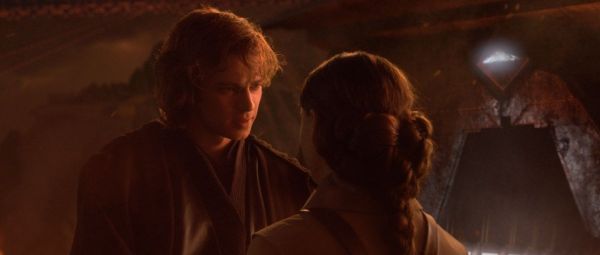 Still of Natalie Portman and Hayden Christensen in Star Wars: Episode III - Revenge of the Sith