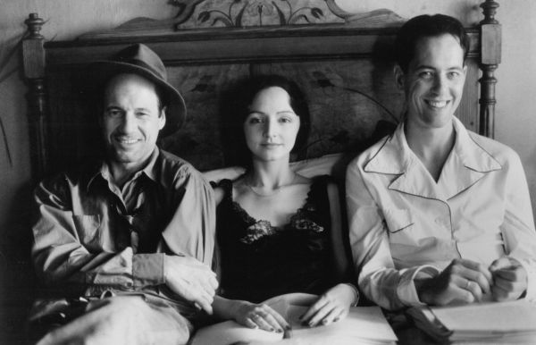 Still of Uma Thurman, Richard E. Grant, Maria de Medeiros and Fred Ward in Henry & June