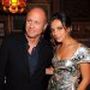 Mila Kunis and Mike Judge at event of Extract