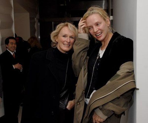 Uma Thurman and Glenn Close at event of Street Fight