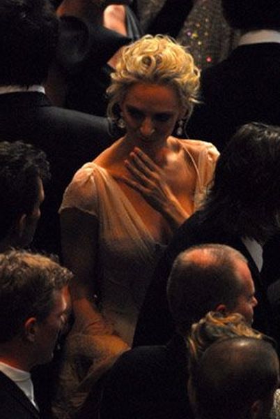 Uma Thurman at event of The 78th Annual Academy Awards