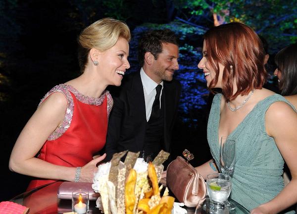 Bradley Cooper and Scarlett Johansson