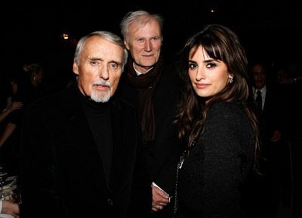 Dennis Hopper and Penélope Cruz