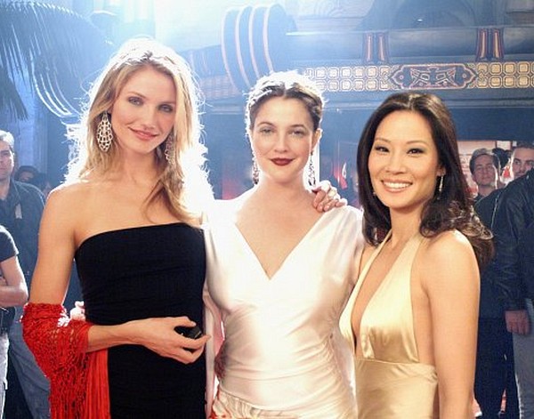 Drew Barrymore, Cameron Diaz and Lucy Liu in Charlie's Angels: Full Throttle