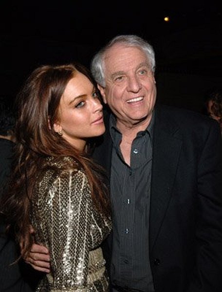 Garry Marshall and Lindsay Lohan at event of Just My Luck