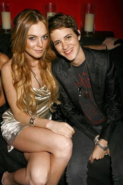 Lindsay Lohan and Samantha Ronson