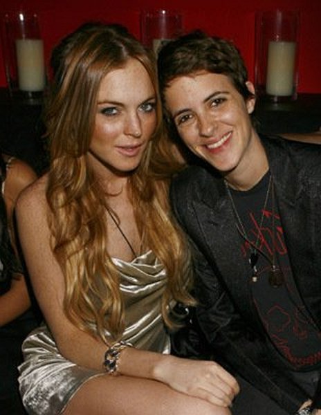 Lindsay Lohan and Samantha Ronson