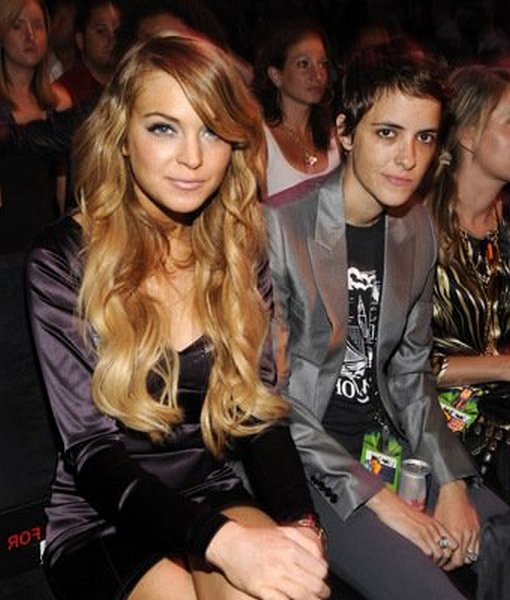 Lindsay Lohan and Samantha Ronson