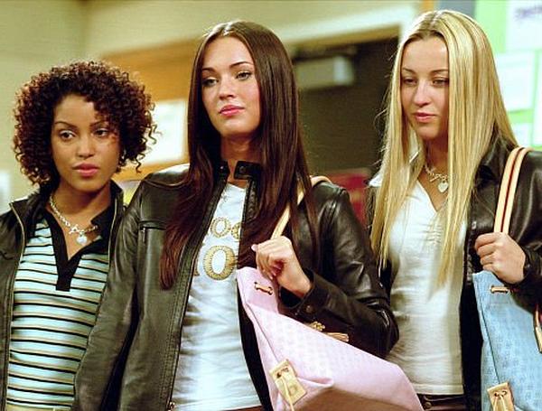 LolaÂs new school is ruled by a trio of well-tressed teens Â Carla (Megan Fox, center) and her sidekicks, Marcia (Ashley Leggat, left) and Robin (Barbara Mamabolo, right).