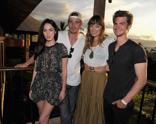 Megan Fox, Olivia Wilde, Garrett Hedlund and Andrew Garfield