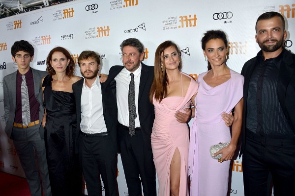 Penélope Cruz, Sergio Castellitto, Margaret Mazzantini, Emile Hirsch, Saadet Aksoy, Adnan Haskovic and Pietro Castellitto at event of Twice Born