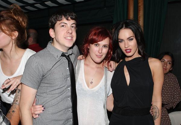 Rumer Willis, Megan Fox and Christopher Mintz-Plasse at event of Jennifer's Body
