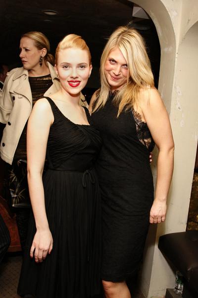 Scarlett Johansson and Annabel Tollman