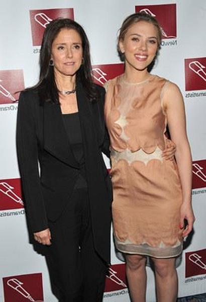 Scarlett Johansson and Julie Taymor