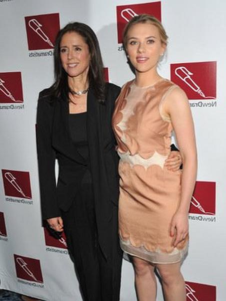 Scarlett Johansson and Julie Taymor