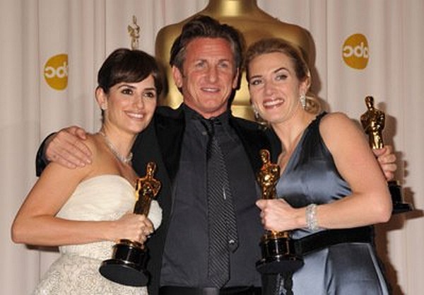 Sean Penn, Kate Winslet and Penélope Cruz